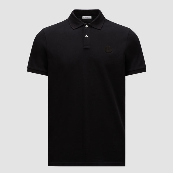 LOGO PATCH COTTON PIQUET POLO SHIRT
