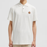 LOGO PATCH COTTON PIQUET POLO SHIRT