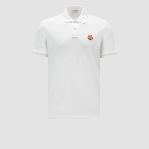 LOGO PATCH COTTON PIQUET POLO SHIRT