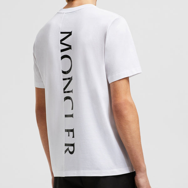 VERTICAL BACK LOGO COTTON T-SHIRT
