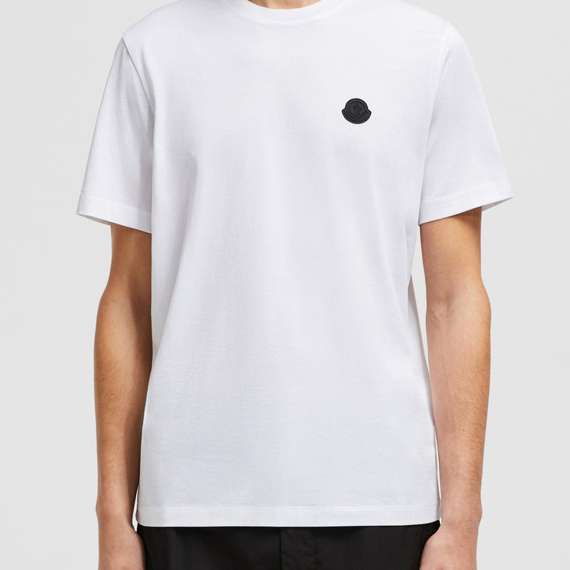 VERTICAL BACK LOGO COTTON T-SHIRT