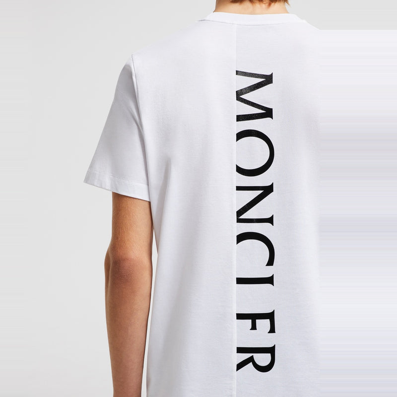 VERTICAL BACK LOGO COTTON T-SHIRT