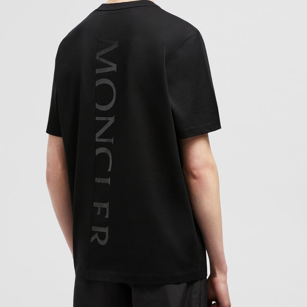 VERTICAL BACK LOGO COTTON T-SHIRT