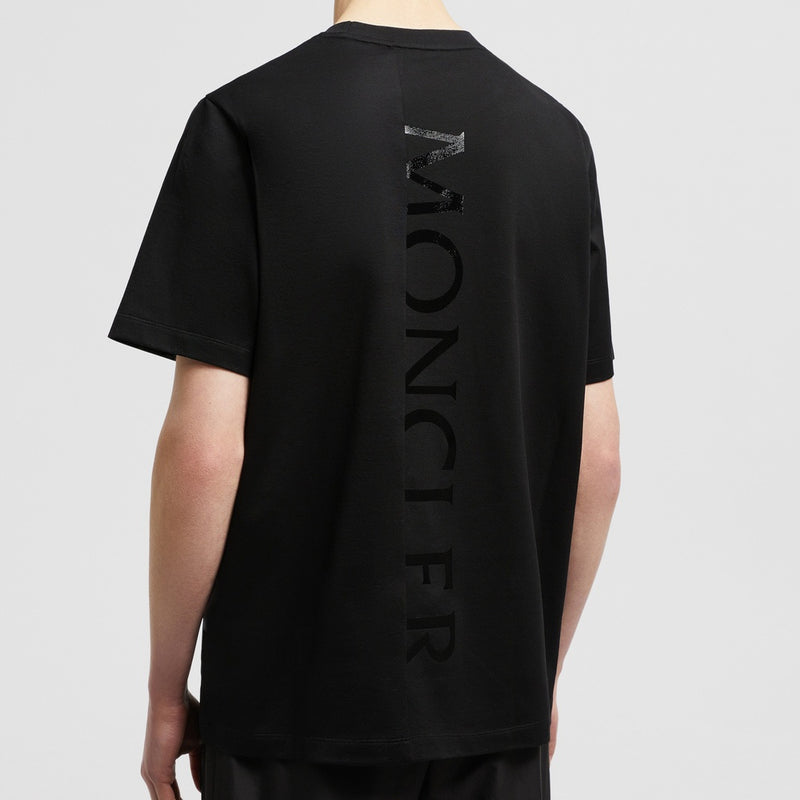 VERTICAL BACK LOGO COTTON T-SHIRT