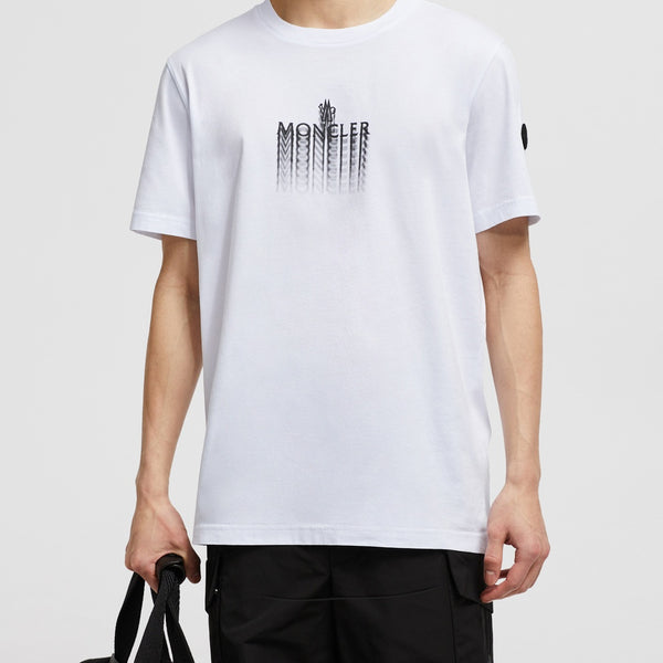 FADED LOGO COTTON T-SHIRT