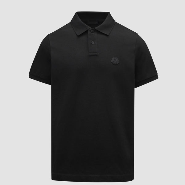LOGO PATCH COTTON PIQUET POLO SHIRT