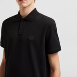 LOGO PATCH COTTON PIQUET POLO SHIRT