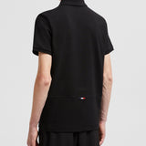 LOGO PATCH COTTON PIQUET POLO SHIRT