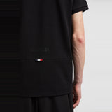 LOGO PATCH COTTON PIQUET POLO SHIRT