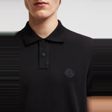 LOGO PATCH COTTON PIQUET POLO SHIRT