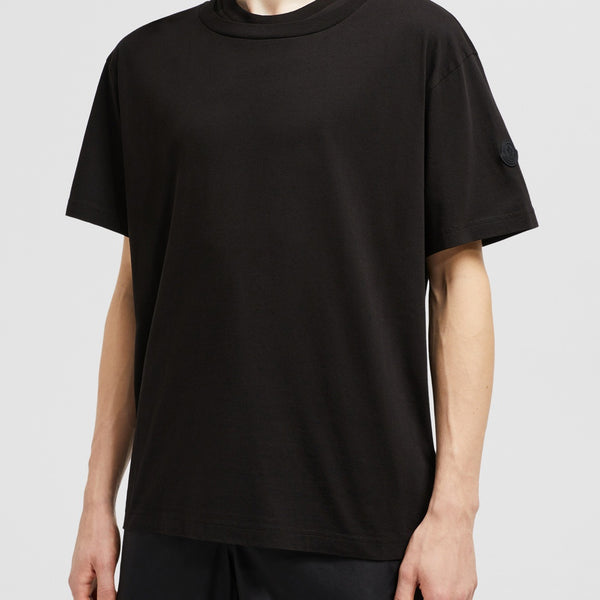 DOUBLE COLLAR COTTON T-SHIRT