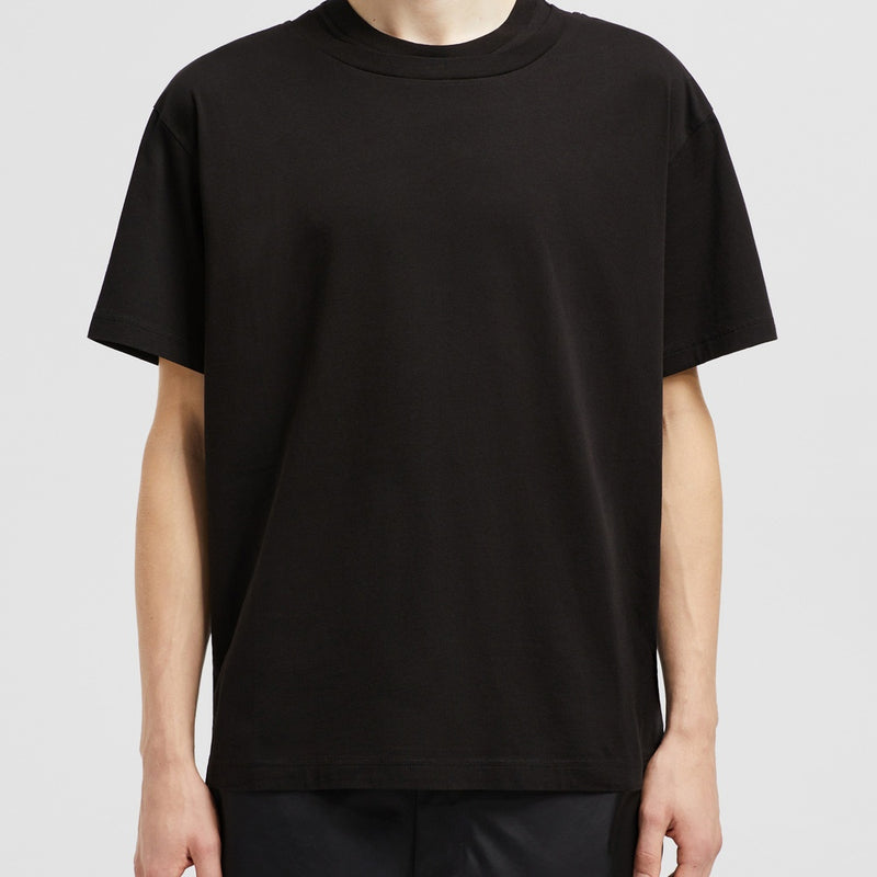 DOUBLE COLLAR COTTON T-SHIRT