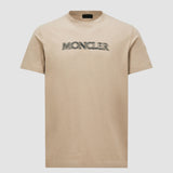 BLURRED LOGO COTTON T-SHIRT