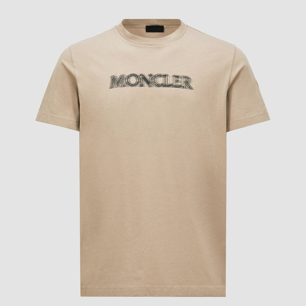 BLURRED LOGO COTTON T-SHIRT