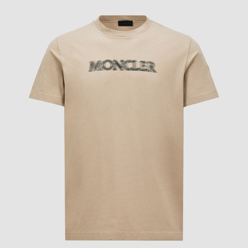 BLURRED LOGO COTTON T-SHIRT