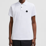 LOGO PATCH COTTON PIQUET POLO SHIRT