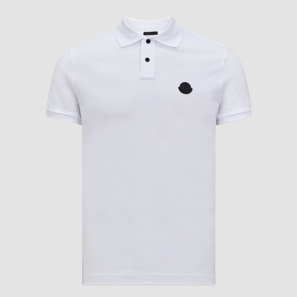 LOGO PATCH COTTON PIQUET POLO SHIRT