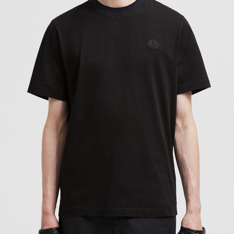 LOGO PATCH COTTON T-SHIRT