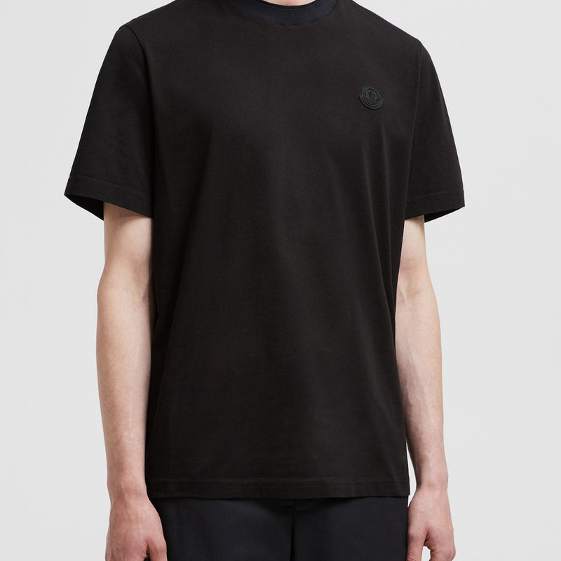LOGO PATCH COTTON T-SHIRT