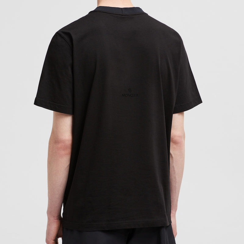 LOGO PATCH COTTON T-SHIRT