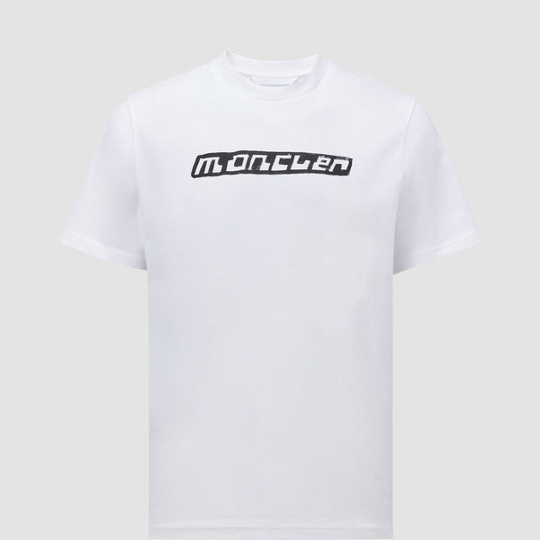 GRAPHIC LOGO MOTIF COTTON T-SHIRT