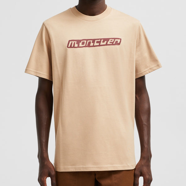 GRAPHIC LOGO MOTIF COTTON T-SHIRT
