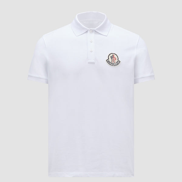 PIXEL LOGO COTTON PIQUET POLO SHIRT
