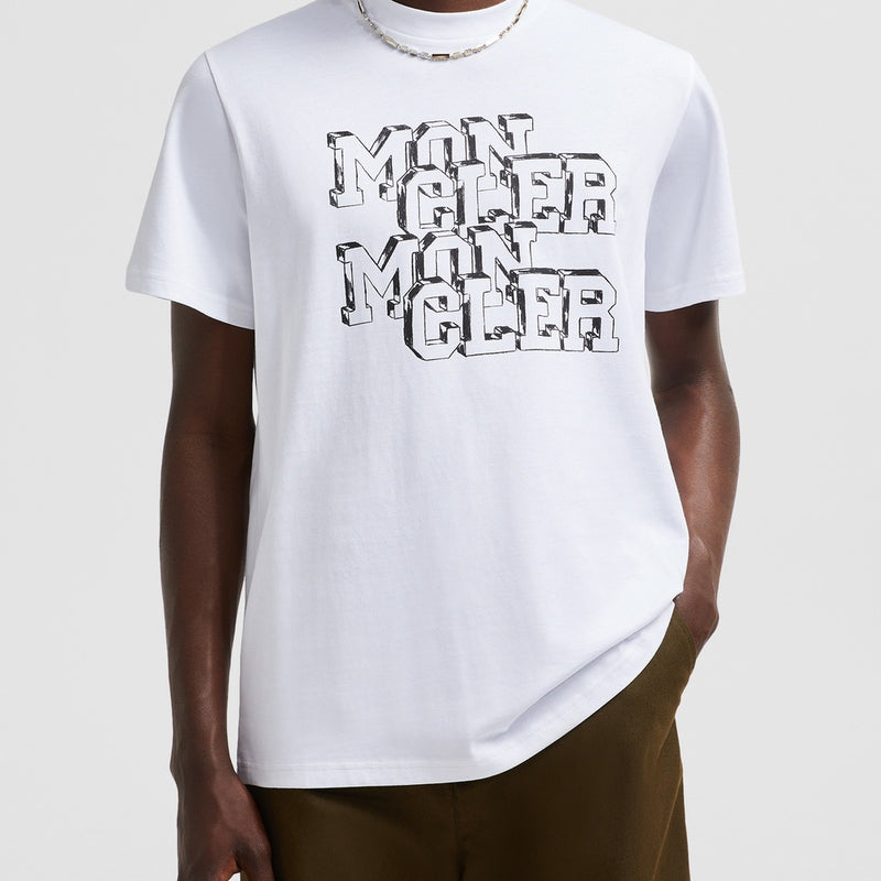 LOGO MOTIF COTTON T-SHIRT