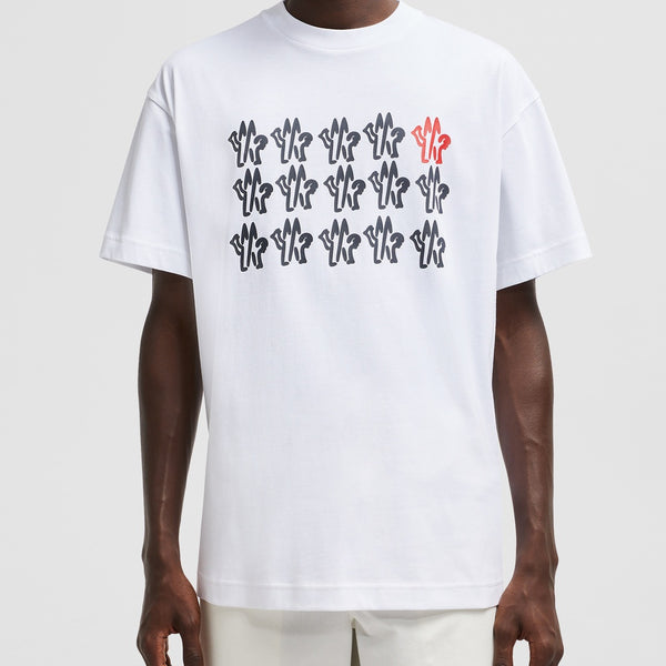 EMBOSSED LOGO COTTON T-SHIRT