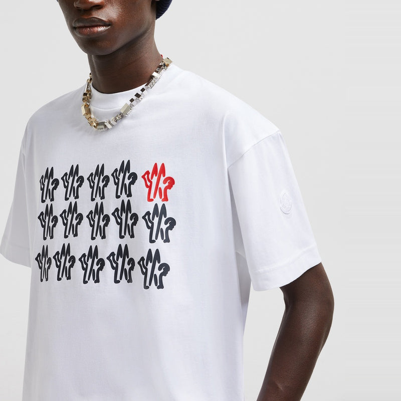 EMBOSSED LOGO COTTON T-SHIRT