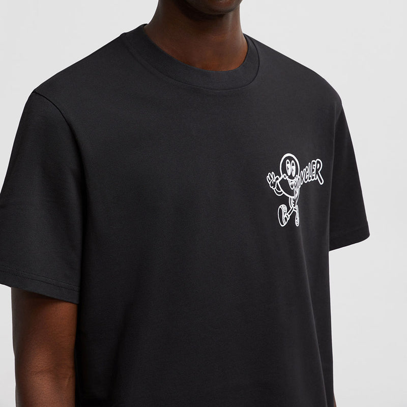 WALKING LOGO COTTON T-SHIRT