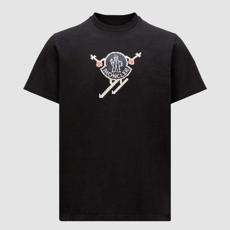 SKI LOGO COTTON T-SHIRT