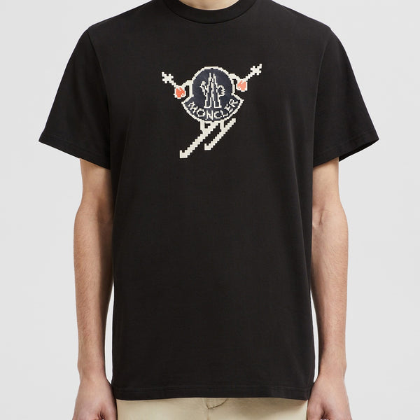 SKI LOGO COTTON T-SHIRT