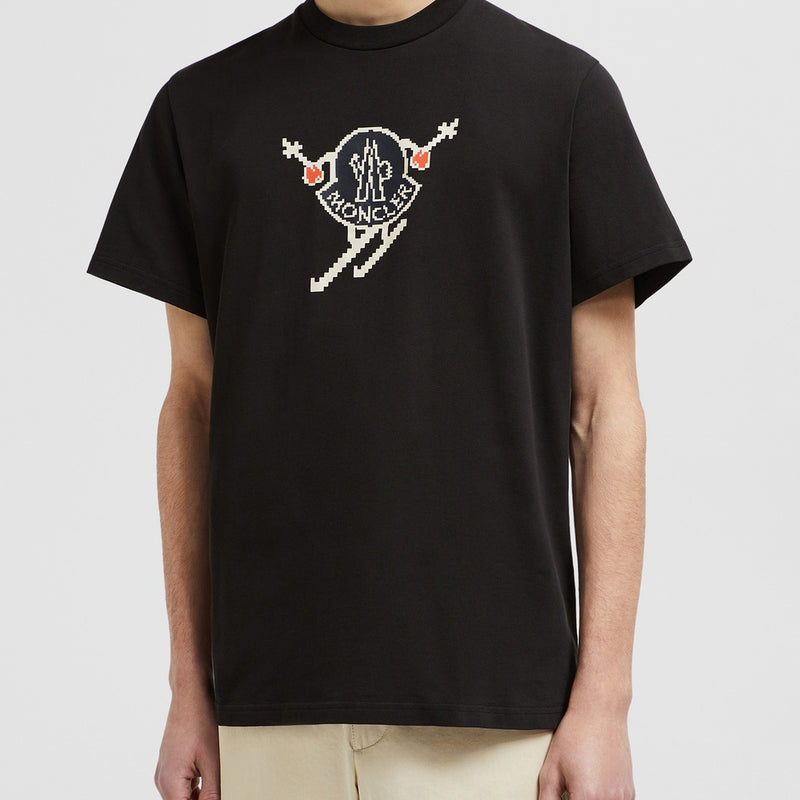 SKI LOGO COTTON T-SHIRT