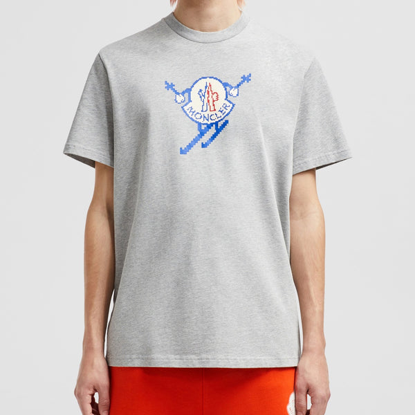 SKI LOGO COTTON T-SHIRT