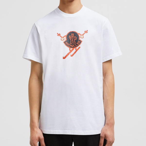 SKI LOGO COTTON T-SHIRT