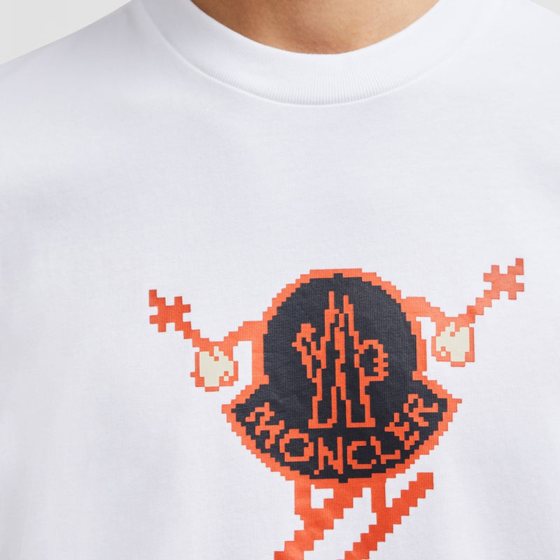SKI LOGO COTTON T-SHIRT