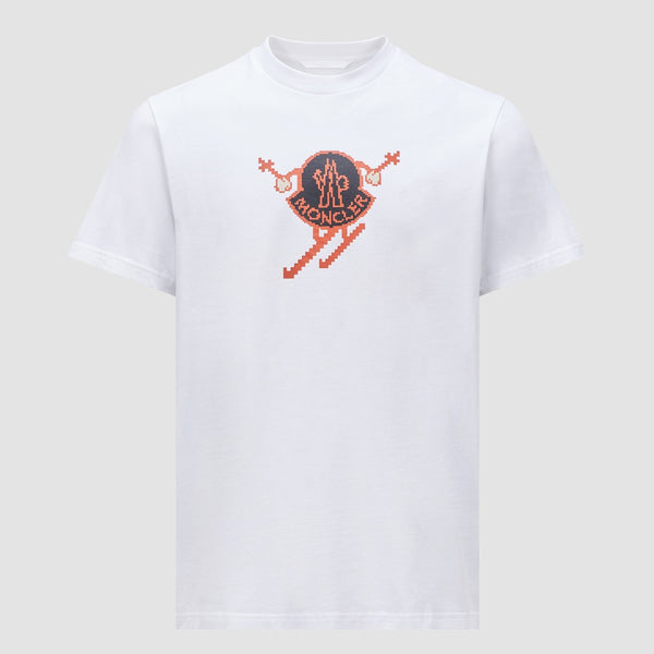 SKI LOGO COTTON T-SHIRT