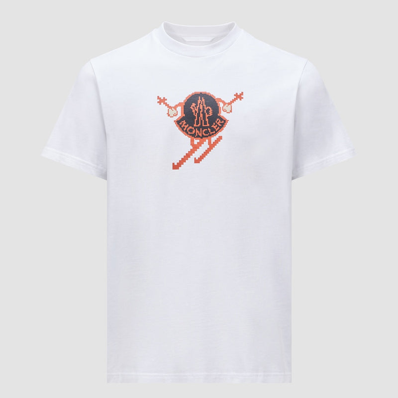 SKI LOGO COTTON T-SHIRT
