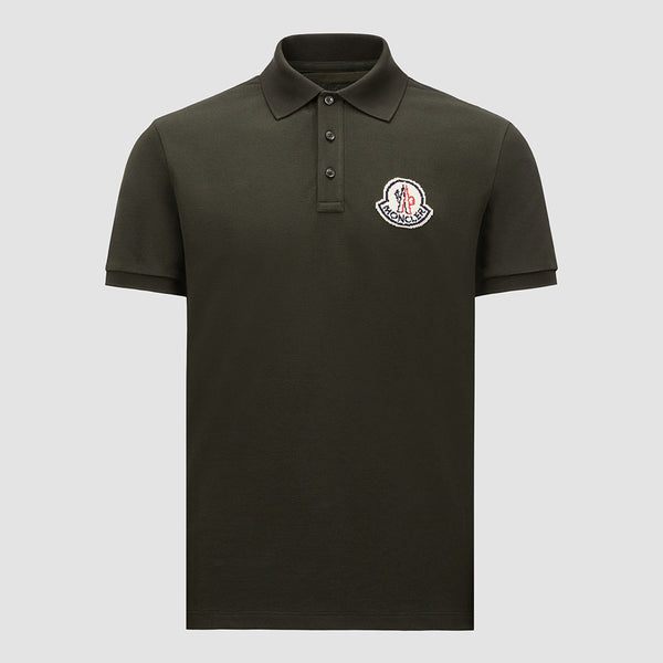 PIXEL LOGO COTTON PIQUET POLO SHIRT