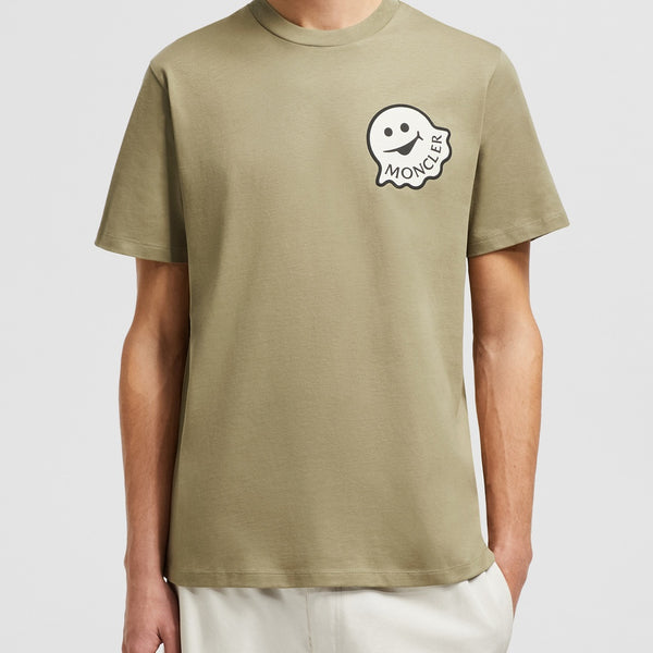 CARTOON LOGO COTTON T-SHIRT
