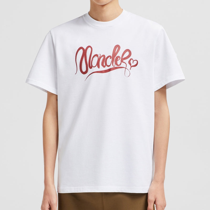 CALLIGRAPHY LOGO COTTON T-SHIRT