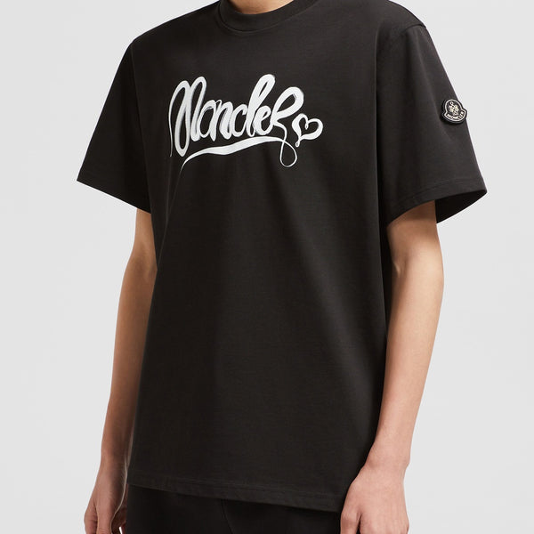 CALLIGRAPHY LOGO COTTON T-SHIRT