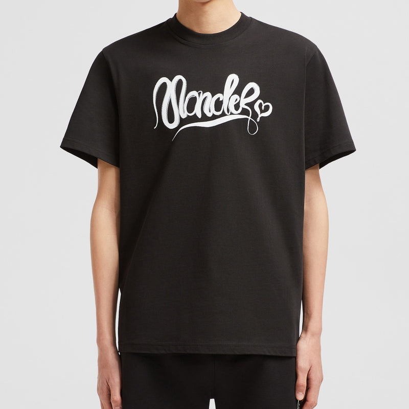 CALLIGRAPHY LOGO COTTON T-SHIRT