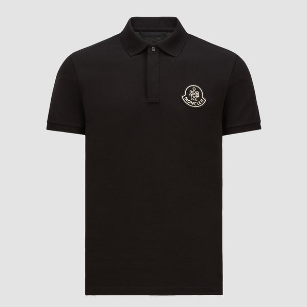 YEAR OF THE SNAKE PATCH COTTON PIQUET POLO SHIRT