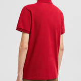 YEAR OF THE SNAKE PATCH COTTON PIQUET POLO SHIRT