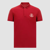 YEAR OF THE SNAKE PATCH COTTON PIQUET POLO SHIRT