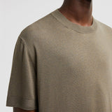 SILK & COTTON KNIT T-SHIRT
