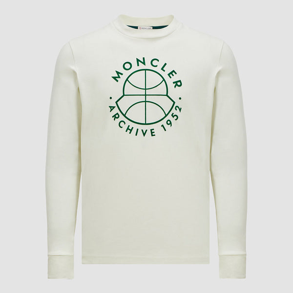 BASKETBALL LOGO LONG SLEEVE T-SHIRT