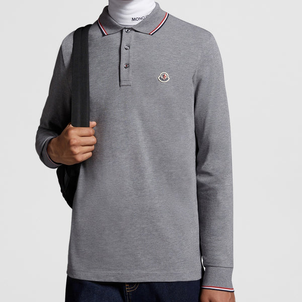 LONG SLEEVE POLO SHIRT
